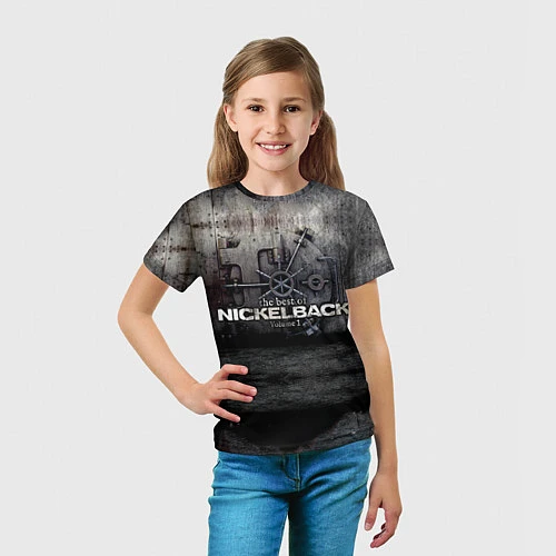 Детская футболка Nickelback Repository / 3D-принт – фото 5