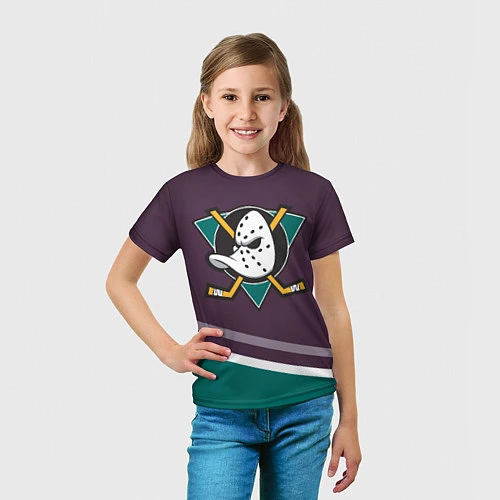 Детская футболка Anaheim Ducks Selanne / 3D-принт – фото 5