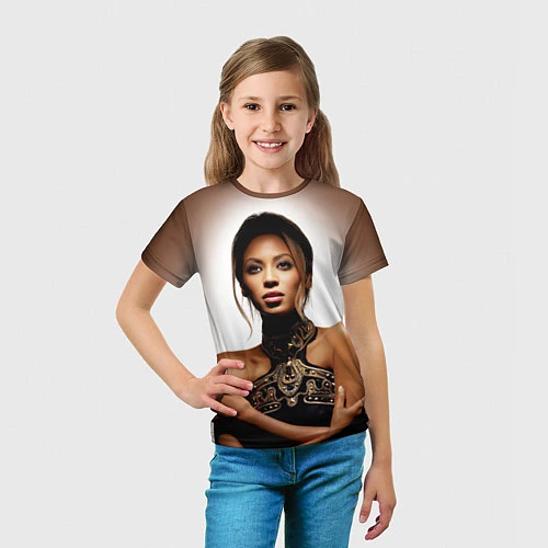 Детская футболка Beyonce Sexy / 3D-принт – фото 5