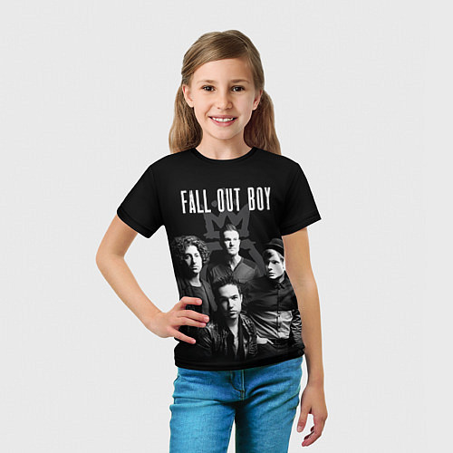 Детская футболка Fall out boy band / 3D-принт – фото 5