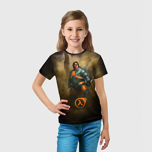 Детская футболка HL3: Gabe Newell / 3D-принт – фото 5