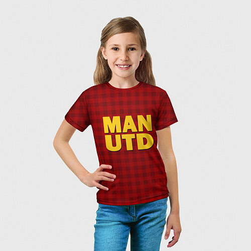 Детская футболка MAN UTD / 3D-принт – фото 5