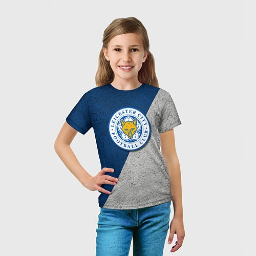 Детская футболка Leicester City FC / 3D-принт – фото 5