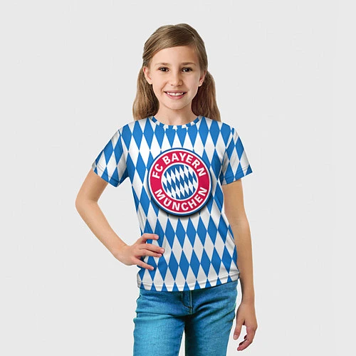 Детская футболка FC Bayern Munchen / 3D-принт – фото 5