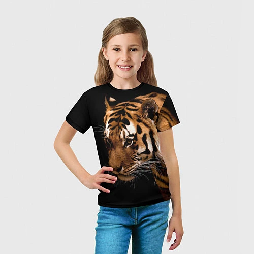 Детская футболка Тигрица / 3D-принт – фото 5
