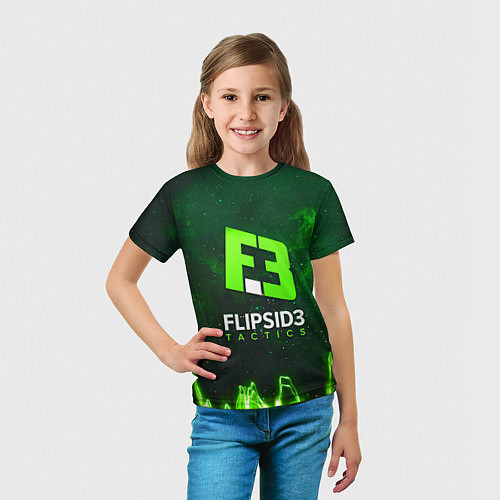 Детская футболка Flipsid3 Tactics / 3D-принт – фото 5