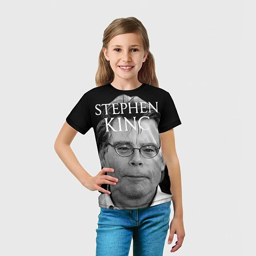 Детская футболка Stephen King / 3D-принт – фото 5