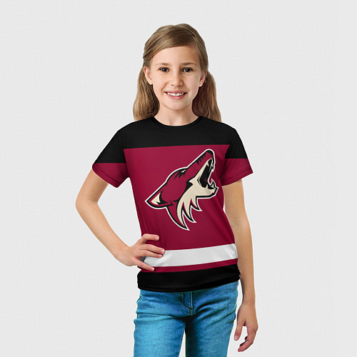 Детская футболка Arizona Coyotes / 3D-принт – фото 5