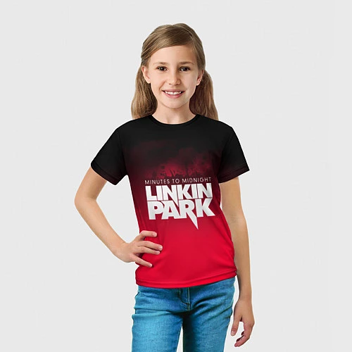 Детская футболка Linkin Park: Minutes to midnight / 3D-принт – фото 5