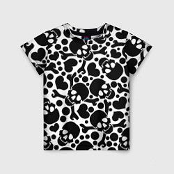 Футболка детская Паттерн весёлый Роджер, цвет: 3D-принт