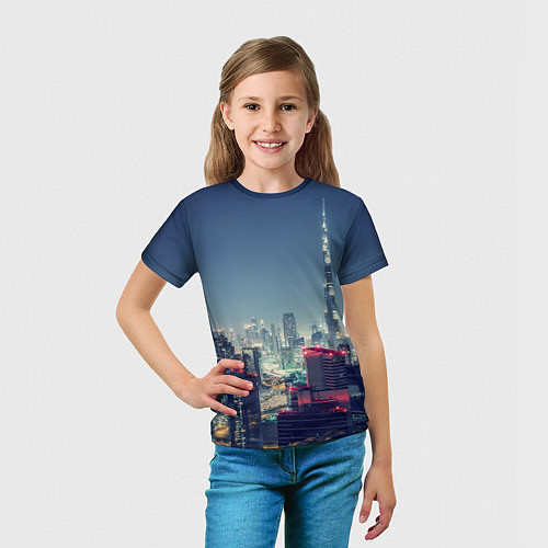 Детская футболка Дубай / 3D-принт – фото 5