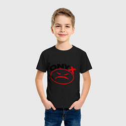Футболка хлопковая детская Onyx, цвет: черный — фото 2