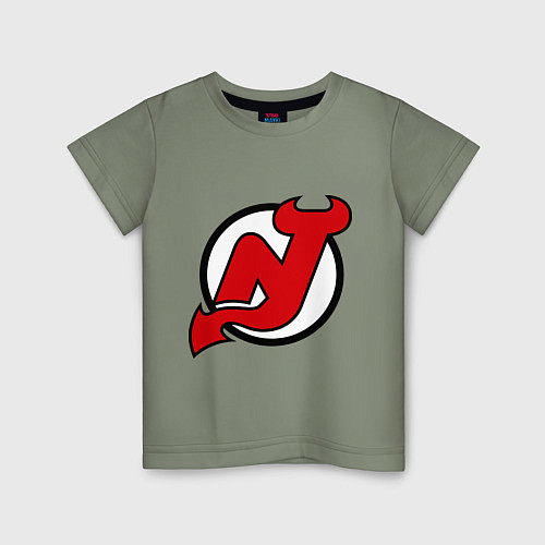 Детская футболка New Jersey Devils / Авокадо – фото 1