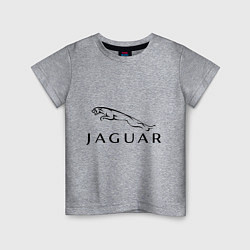 Футболка хлопковая детская Jaguar, цвет: меланж