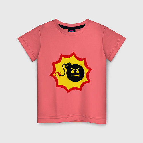 Детская футболка Крутой Сэм / Коралловый – фото 1
