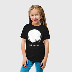 Футболка хлопковая детская Destiny Planet, цвет: черный — фото 2