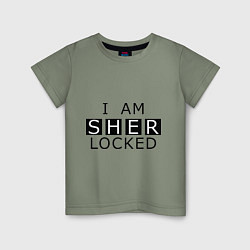 Детская футболка I am Sherlocked