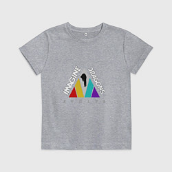 Футболка хлопковая детская Imagine Dragons: Evolve, цвет: меланж