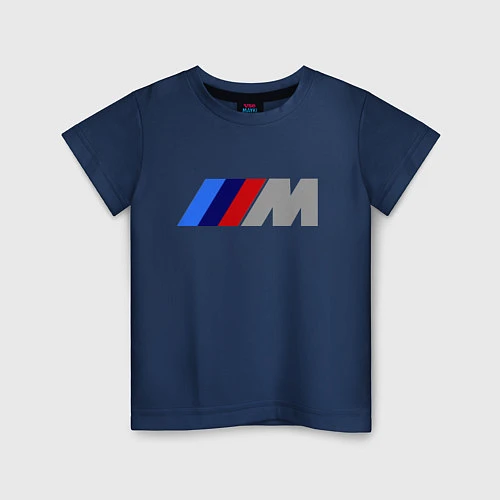 Детская футболка BMW M / Тёмно-синий – фото 1
