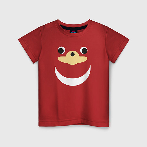 Детская футболка Наклс / Красный – фото 1