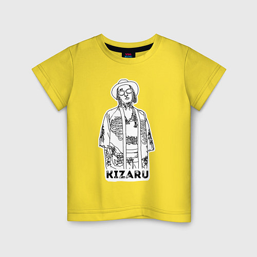 Детская футболка Kizaru / Желтый – фото 1