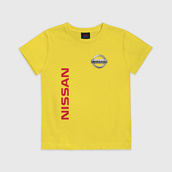 Футболка хлопковая детская Nissan Style, цвет: желтый
