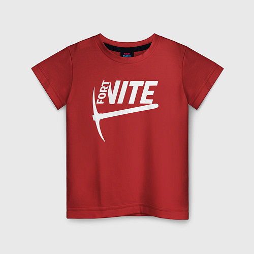 Детская футболка Fortnite / Красный – фото 1