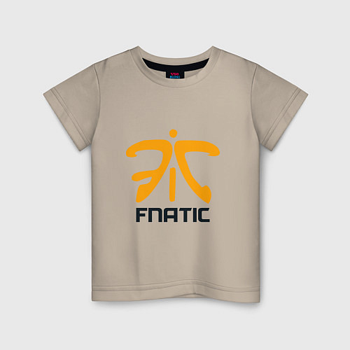 Детская футболка Fnatic / Миндальный – фото 1