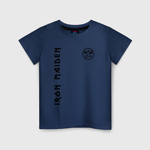 Детская футболка Iron Maiden Style / Тёмно-синий – фото 1