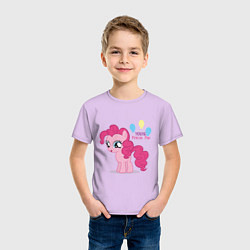 Футболка хлопковая детская Young Pinkie Pie, цвет: лаванда — фото 2