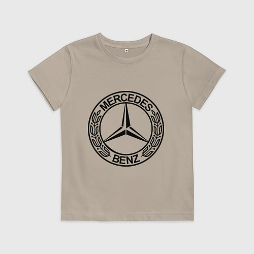 Детская футболка Mercedes-Benz / Миндальный – фото 1