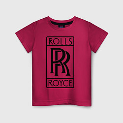 Детская футболка Rolls-Royce logo