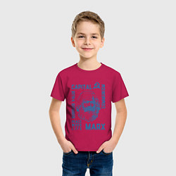 Футболка хлопковая детская Marx: Capital, цвет: маджента — фото 2