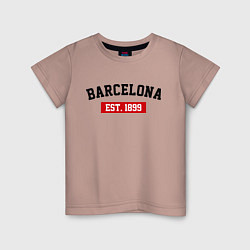 Детская футболка FC Barcelona Est. 1899