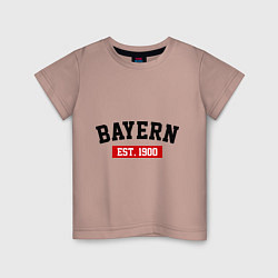 Детская футболка FC Bayern Est. 1900