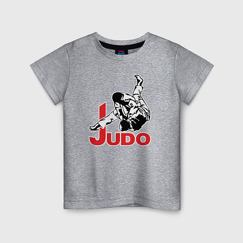 Детская футболка Judo Master / Меланж – фото 1