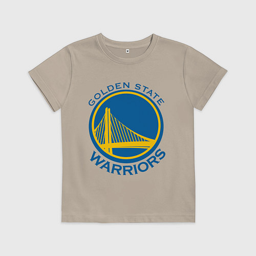 Детская футболка Golden state Warriors / Миндальный – фото 1