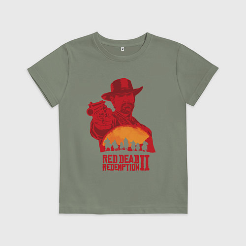Детская футболка Red Dead Redemption 2 / Авокадо – фото 1