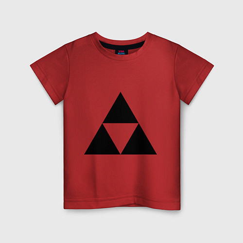 Детская футболка Three Force / Красный – фото 1