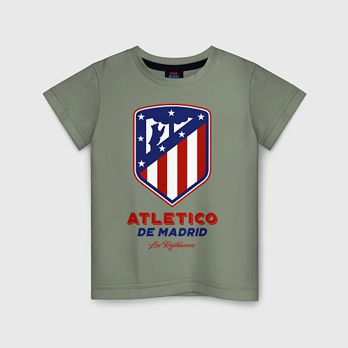 Детская футболка Atlecito de Madrid / Авокадо – фото 1