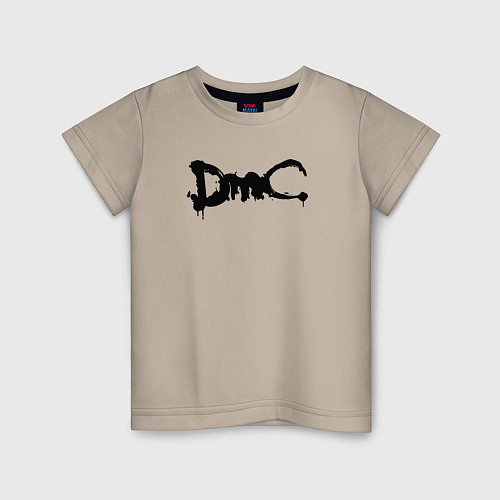 Детская футболка DMC / Миндальный – фото 1