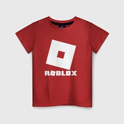 Футболка хлопковая детская ROBLOX, цвет: красный