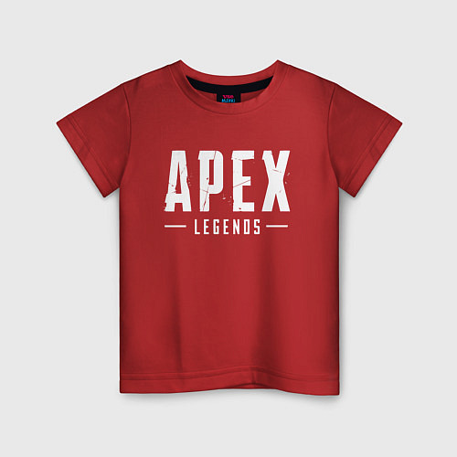 Детская футболка Apex Legends / Красный – фото 1