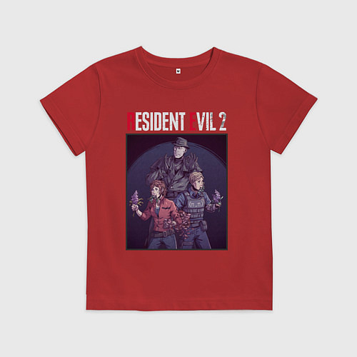 Детская футболка Resident Evil 2: Remake / Красный – фото 1