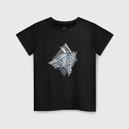 Детская футболка Space Wolves / Черный – фото 1