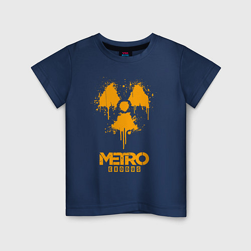 Детская футболка METRO EXODUS / Тёмно-синий – фото 1