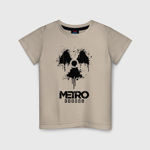 Детская футболка METRO EXODUS / Миндальный – фото 1