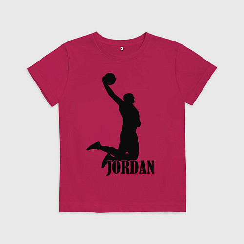 Детская футболка Jordan Basketball / Маджента – фото 1