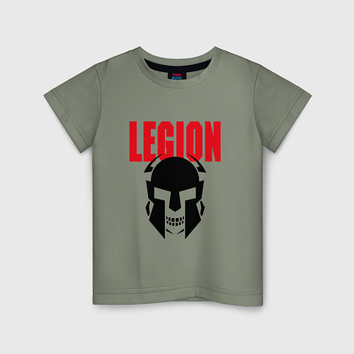 Детская футболка Легендарный римский воин / Авокадо – фото 1