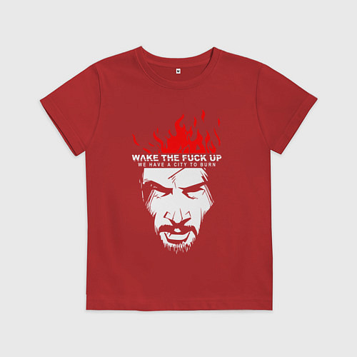 Детская футболка SAMURAI KEANU REEVES / Красный – фото 1